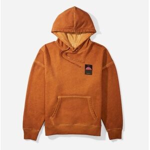 Saturdays New York City Warren Half Moon Bay Pigment Dyed Hoodie Sz S